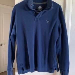 american eagle polo sweater m